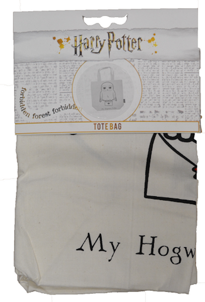 Licensed Harry Potter Hedwig Print Tote Bag - British Heritage Brands