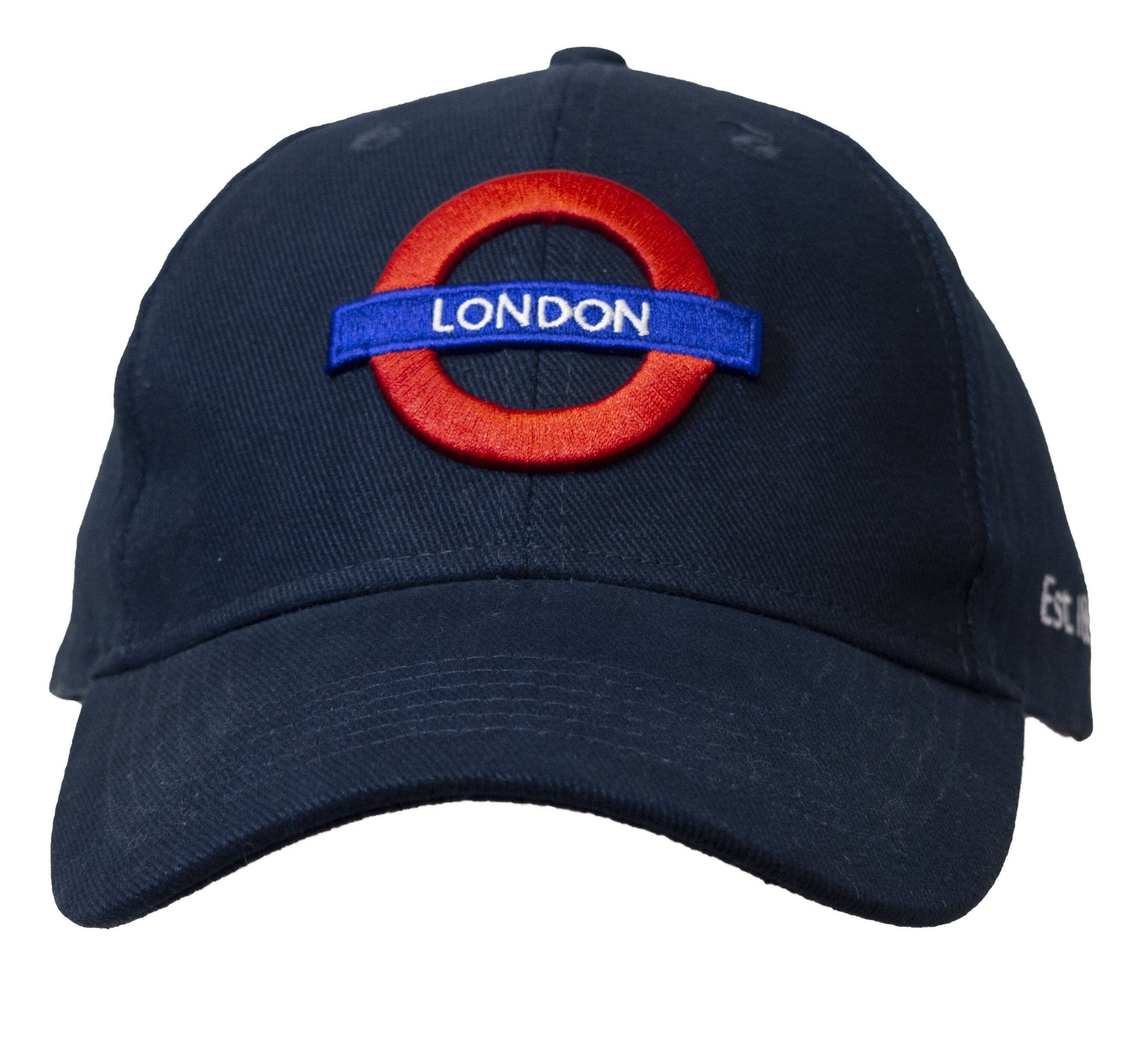 Licensed Unisex London Underground Baseball Cap Navy - British Heritage Brands