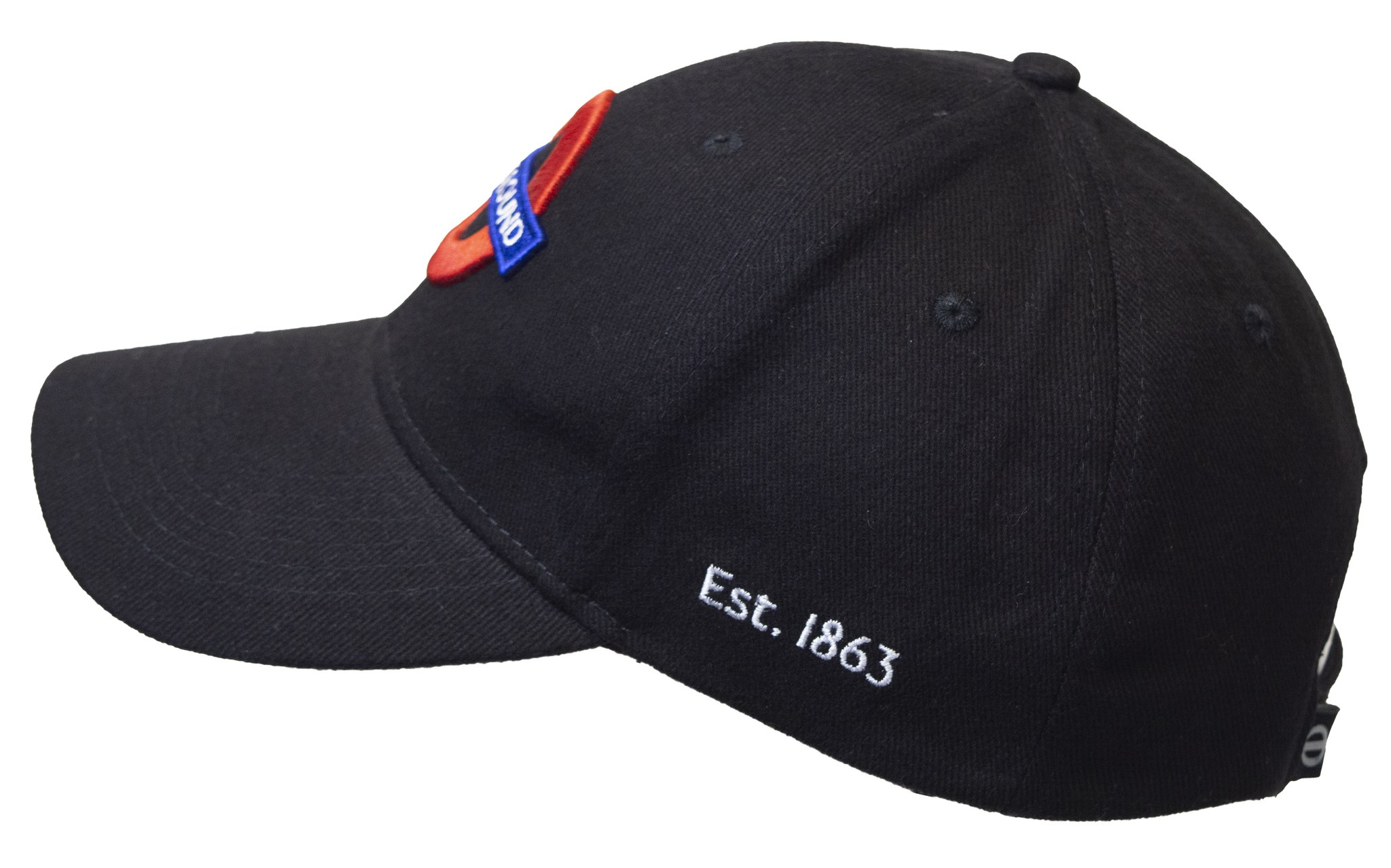 キャップ LONDON UNDERGROUND Lug Ball CapWashed VerBlack Licensed Unisex London Underground Baseball Cap Black